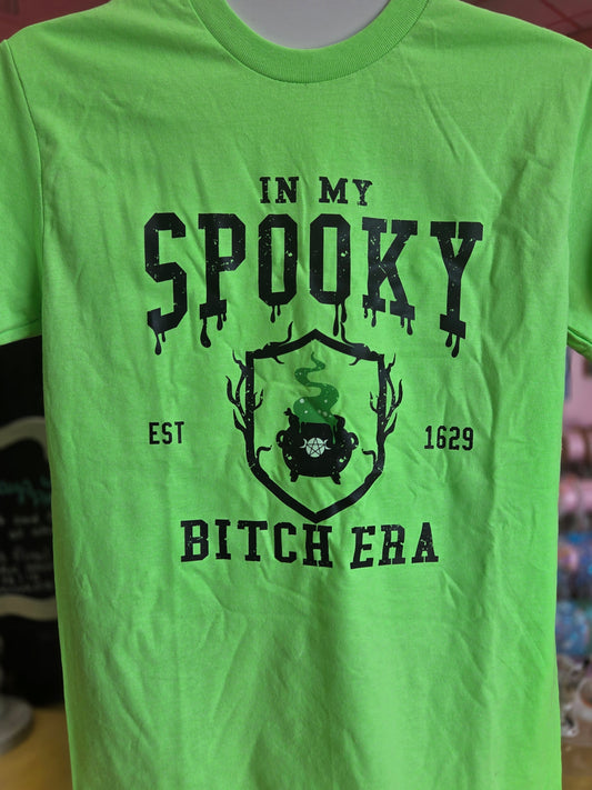 Halloween Graphic T-Shirt Spooky Bitch Era